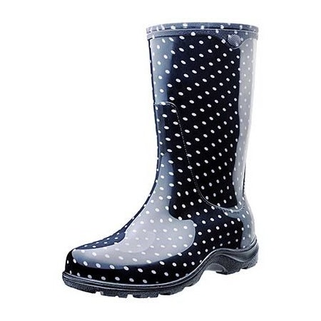 Principle Plastics SZ9 Polka Dot Tall Boot 5013BP09